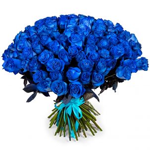 Розы Россия синие